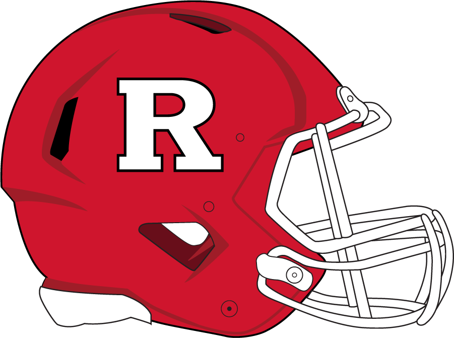 Rutgers Scarlet Knights 2018-Pres Helmet Logo v3 diy iron on heat transfer
